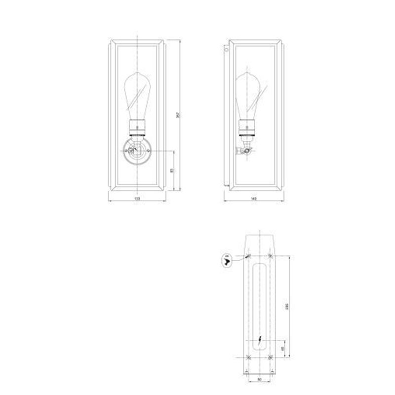 Tekna NAUTIC Annet Mesh Wall lamp