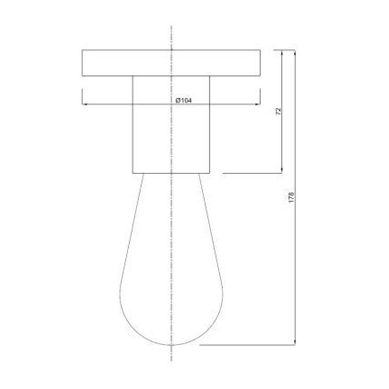 Tekna NAUTIC Cod D Ceiling lamp