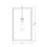 Tekna NAUTIC Ilford Closed top Suspension lamp