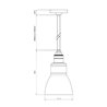 Tekna NAUTIC Loft 1200mm Suspension lamp
