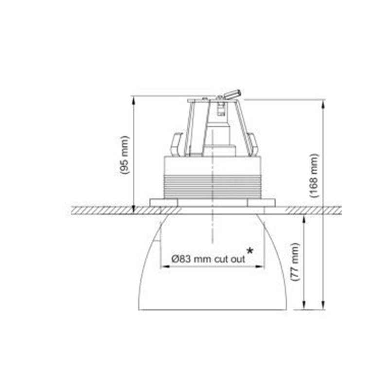 Tekna NAUTIC Loft Recessed lamp