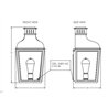 Tekna NAUTIC Montrose City Small Wall lamp