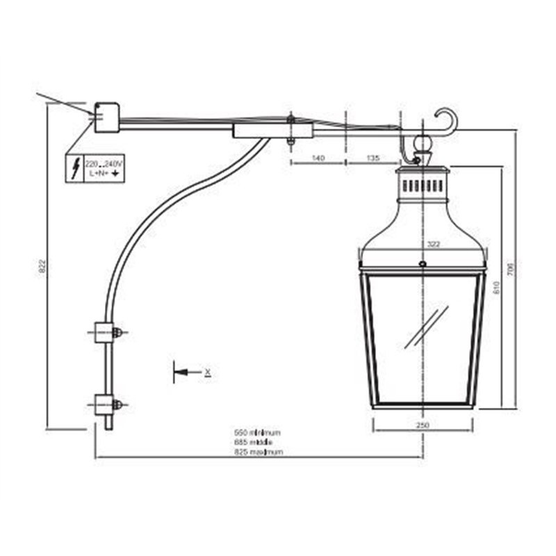 Tekna NAUTIC Montrose Wall lamp