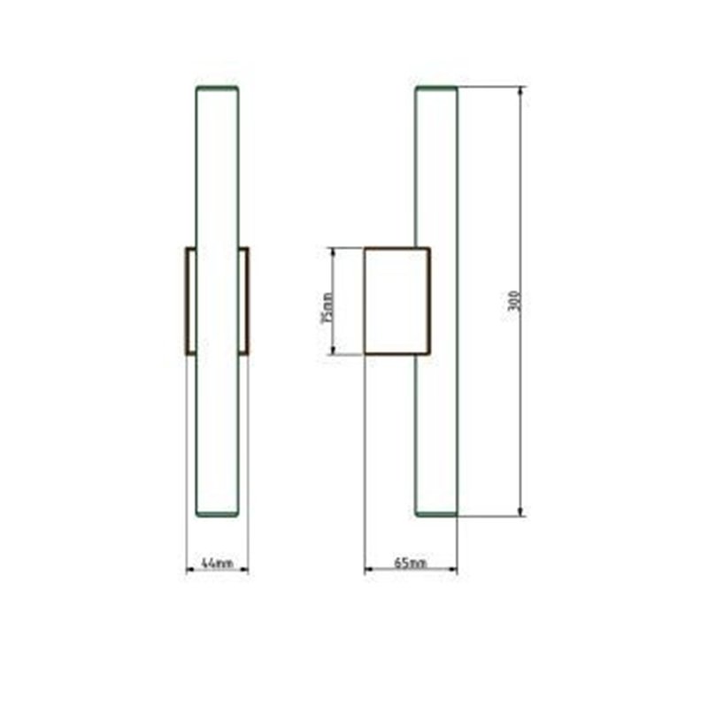 Tekna Phara Large Single Wandlampe