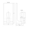 Tekna Walcott Wandlampe