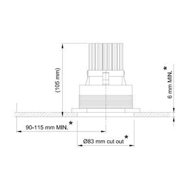 Tekna FLATSPOT 2 - TRIMLESS XICATO Recessed lamp