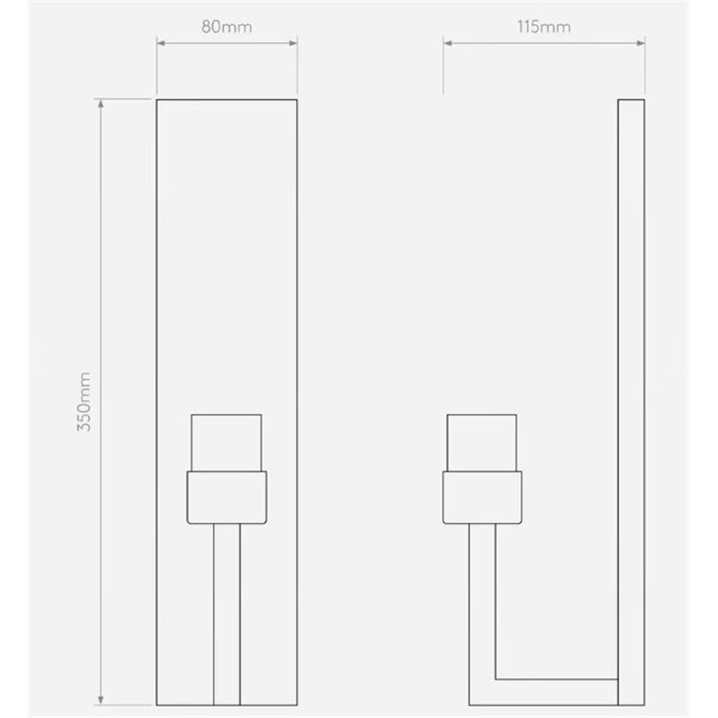 Astro Riva 350 wall lamp