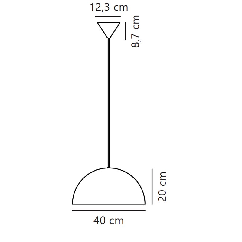 Nordlux Ellen 40 suspension lamp
