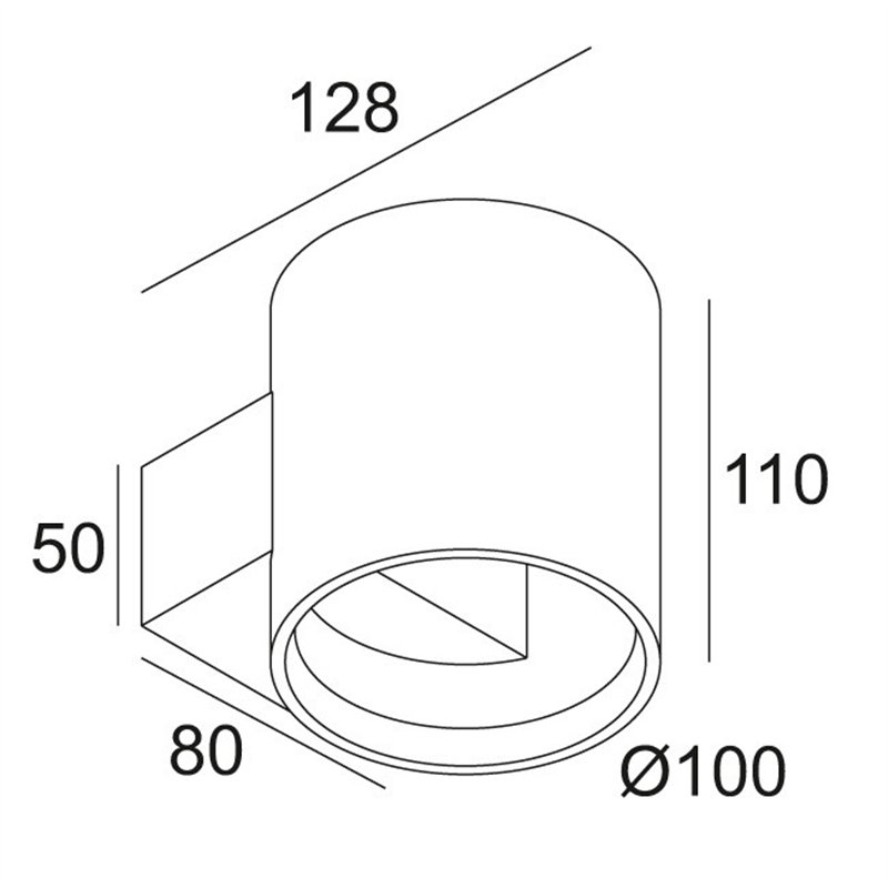 Delta Light ORBIT T LED Wandlampe