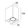 Delta Light MONO II LED Wandlampe