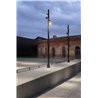 Delta Light Frax Mb Pole wall lamp