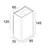 Delta Light NOCTA SQ85 VWFL Wandlampe