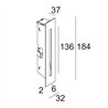 Delta Light INLET S WW Wall lamp
