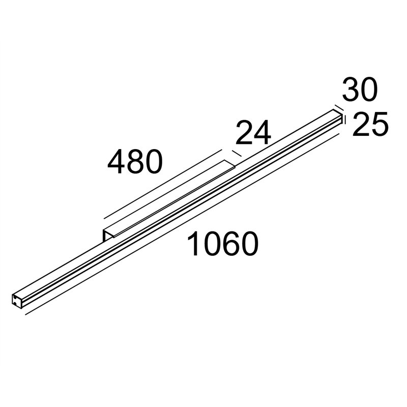 Delta Light Femtoline Tp Wall 100 wall lamp