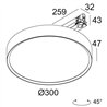 Delta Light MULTINOVA 30 TW PRISM ADM DIM5 Track lighting fixture