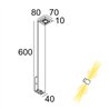 Delta Light Elbo Symmetric P 60 Pollerleuchte