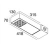 Delta Light Polesano medium Garden lamp
