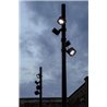 Delta Light FRAX MB POLE 92714 HONEYCOMB DIM5 Garden lamp