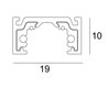 Delta Light SL19 - PROFILE 2m Track lighting fixture