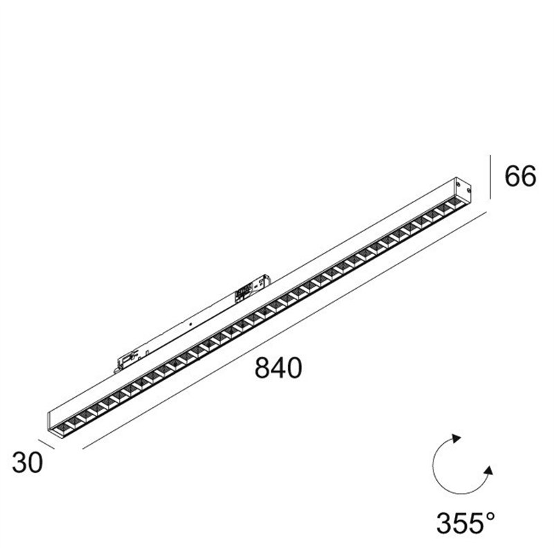 Delta Light Inform OK 83067 ADM SLIM track lighting fixture