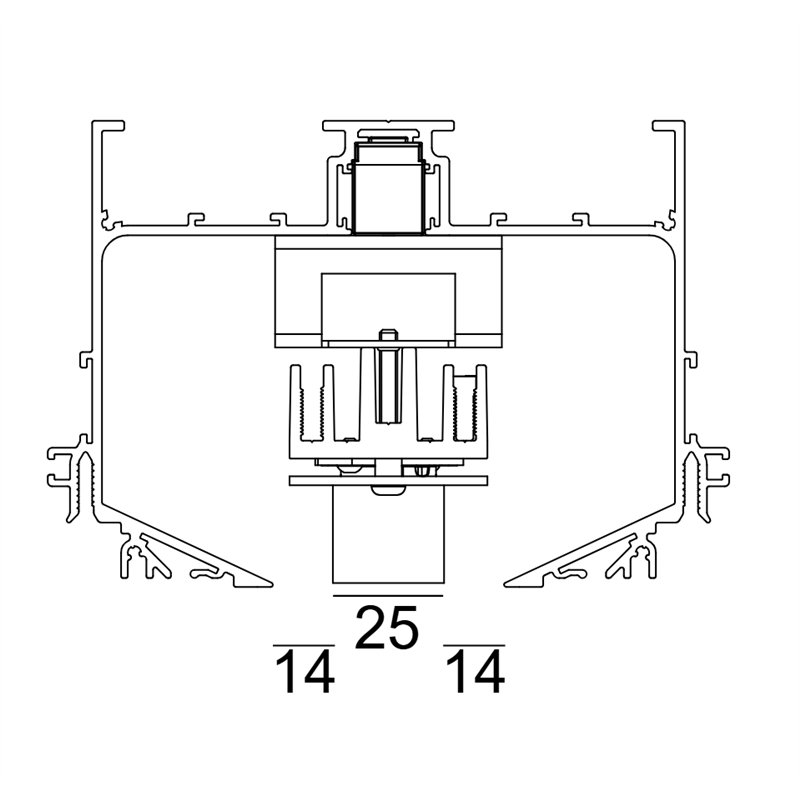 Delta Light M52 - 2 Led DIM5 Schienenbeleuchtung