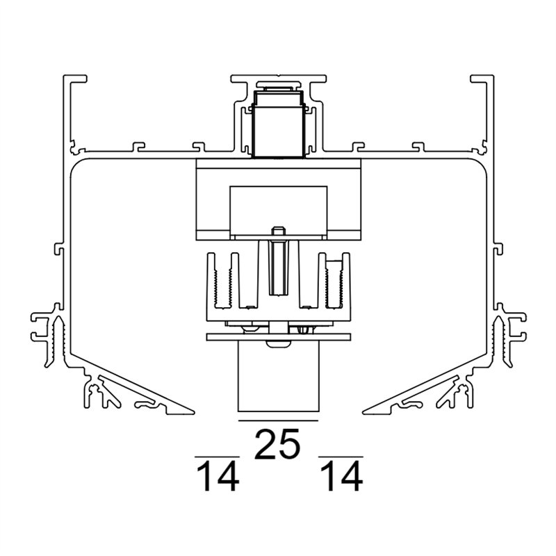 Delta Light M52 - 2 Led Ok DIM5 Schienenbeleuchtung