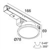 Delta Light M20/M26H - Haloscan MP DIM5 Track lighting fixture