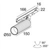 Delta Light M20/M26H - Hedra L DIM5 Schienenbeleuchtung