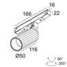 Delta Light M26L - HEDRA DIM5 Schienenbeleuchtung
