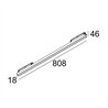Delta Light M - Led Line He 1 X 18,4W DIM5 Schienenbeleuchtung