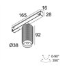 Delta Light M20/M26H - Punk 39 DIM5 Track lighting fixture