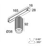 Delta Light M26L - PUNK 39 DIM5 Track lighting fixture