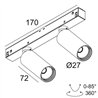 Delta Light M26L - SPY 272 DIM5 Schienenbeleuchtung