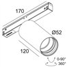 Delta Light M26L - SPY 52 DIM5 Schienenbeleuchtung