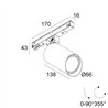 Delta Light M20/M26H - Spy 66 Wallwash MDL track lighting fixture