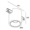 Delta Light M26L Boxy R Soft MDL Schienenbeleuchtung