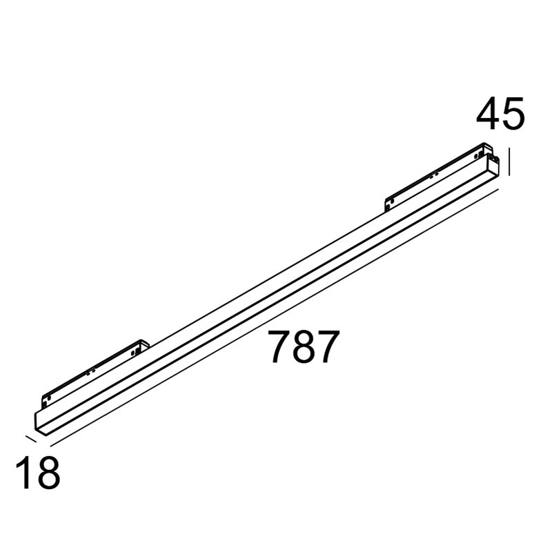 Delta Light M - Led Line He Soft 1 X 11,6W 930 Mdl Schienenbeleuchtung