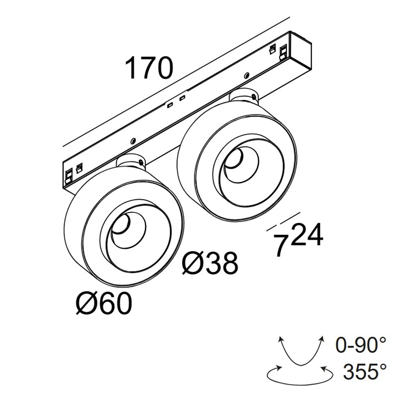 Delta Light M26L - Odron 2 93028/41 Dim5