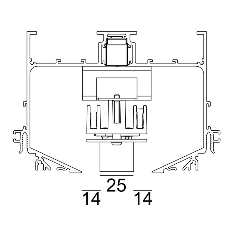 Delta Light M52 - 2 Led Mdl Track lighting fixture