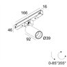 Delta Light M20/M26H - Spy 39 Focus Track lighting fixture