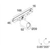 Delta Light M20/M26H - Spy 39 Wallwash Schienenbeleuchtung