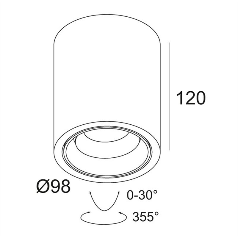 Delta Light BOXY R OK DIM8 Ceiling lamp