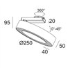 Delta Light SUPER-OH! XS PIVOT 25 DIM8 Ceiling lamp