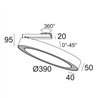 Delta Light SUPER-OH! XS PIVOT 39 DIM8 Ceiling lamp