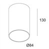 Delta Light BOXY R Hi Ceiling lamp