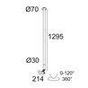 Delta Light XY180 S120 MINI Deckenlampe