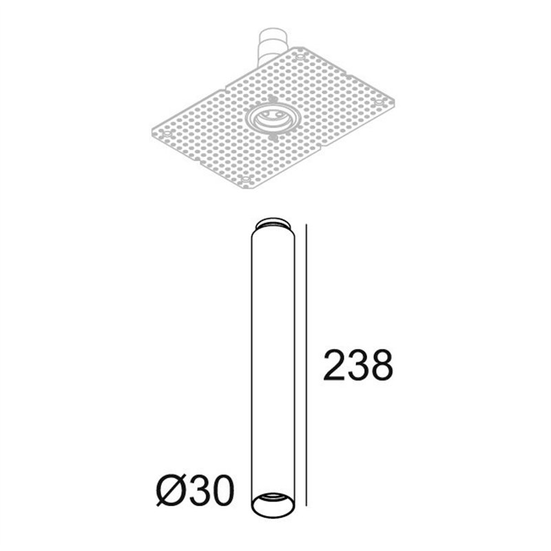 Delta Light NEEDLE 1 TRC Ceiling lamp