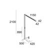 Delta Light INFORM 40 SQ F1 T DOWN-UP Floor lamp