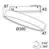 Delta Light MULTINOVA 30 PIVOT Ceiling lamp
