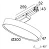Delta Light MULTINOVA 30 PIVOT PRISM ADM Track lighting